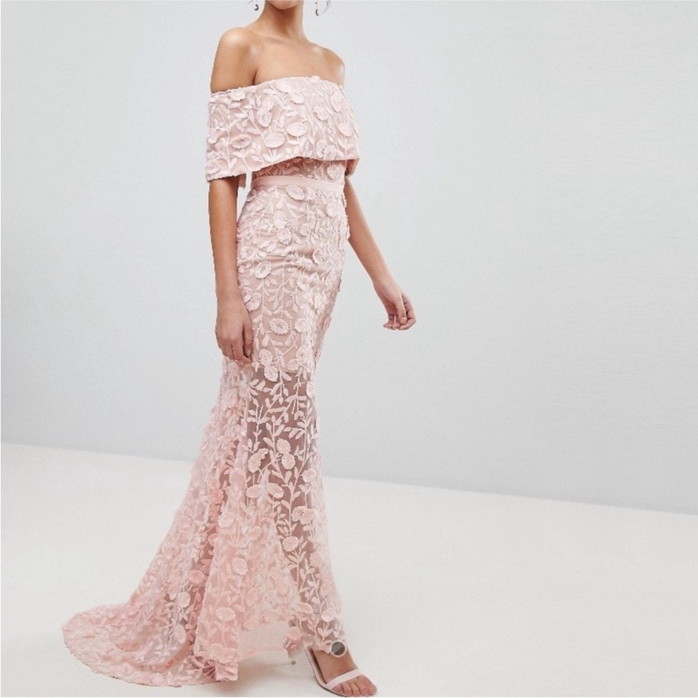 Off The Shoulder Maxi Dress